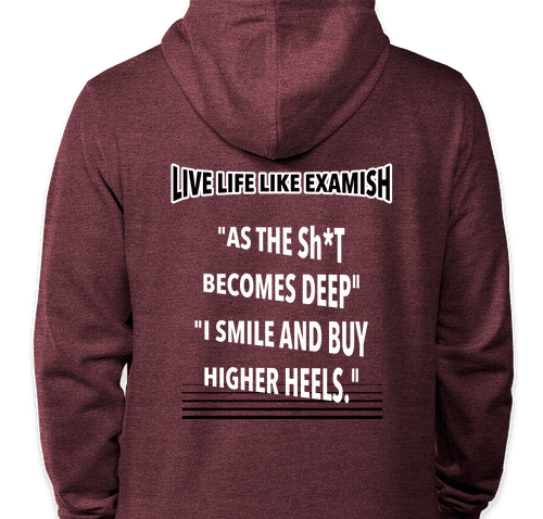 Live life like Examish Hoodie